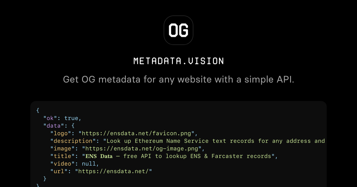 metadata.vision